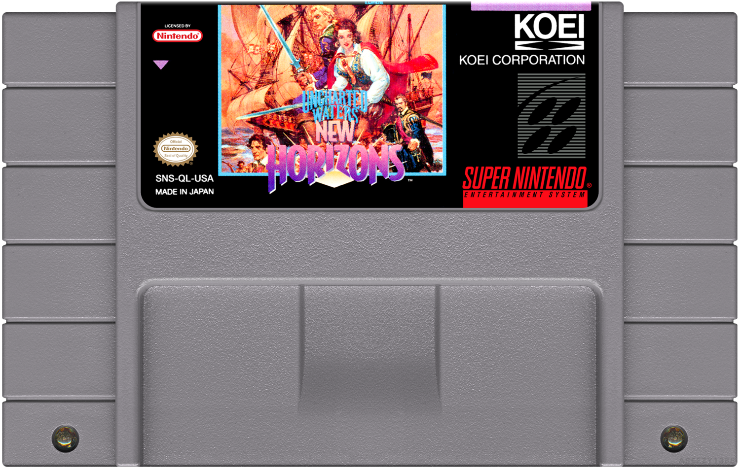 Uncharted Waters New Horizons - (SNES), Condition: Cartridge Only