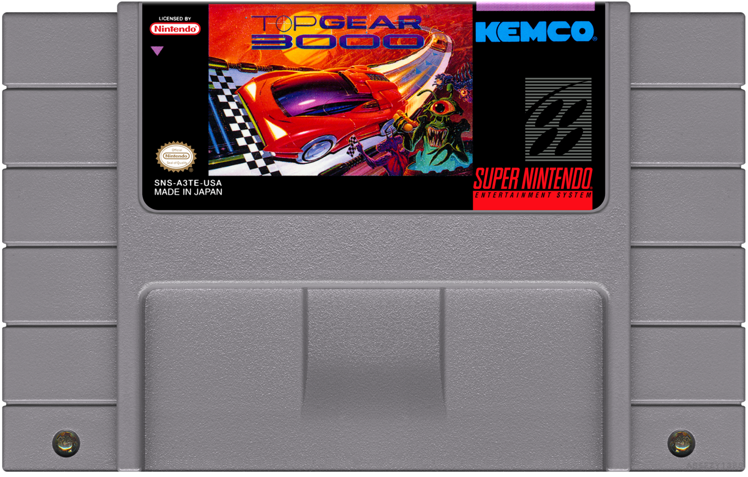 Top Gear 3000 - (SNES), Condition: Cartridge Only