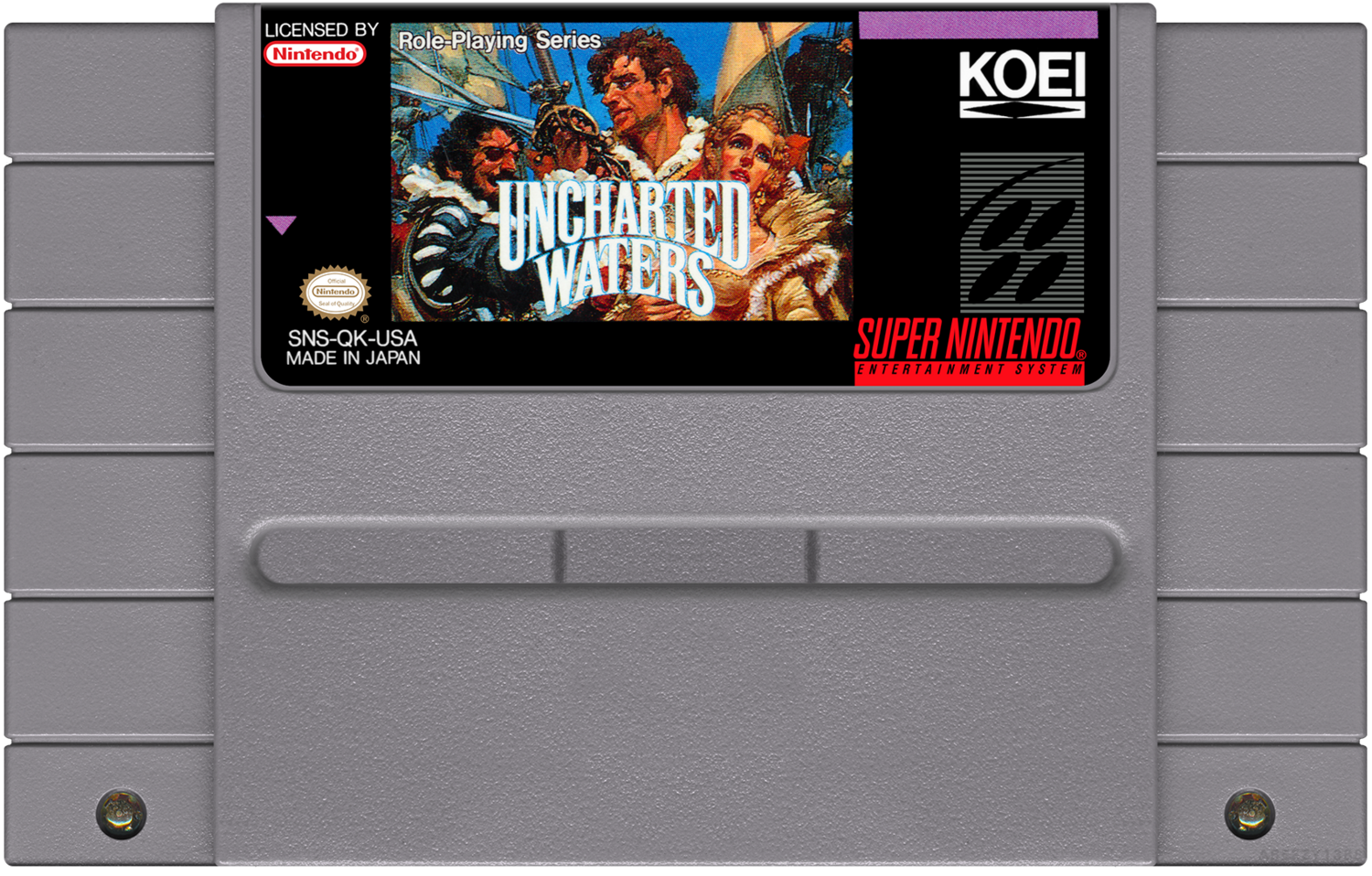Uncharted Waters - (SNES), Condition: Cartridge Only