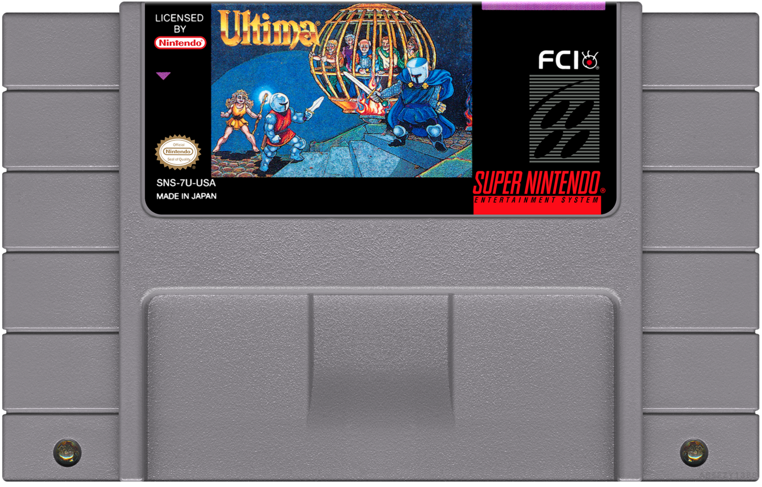 Ultima Runes of Virtue II - (SNES), Condition: Cartridge Only