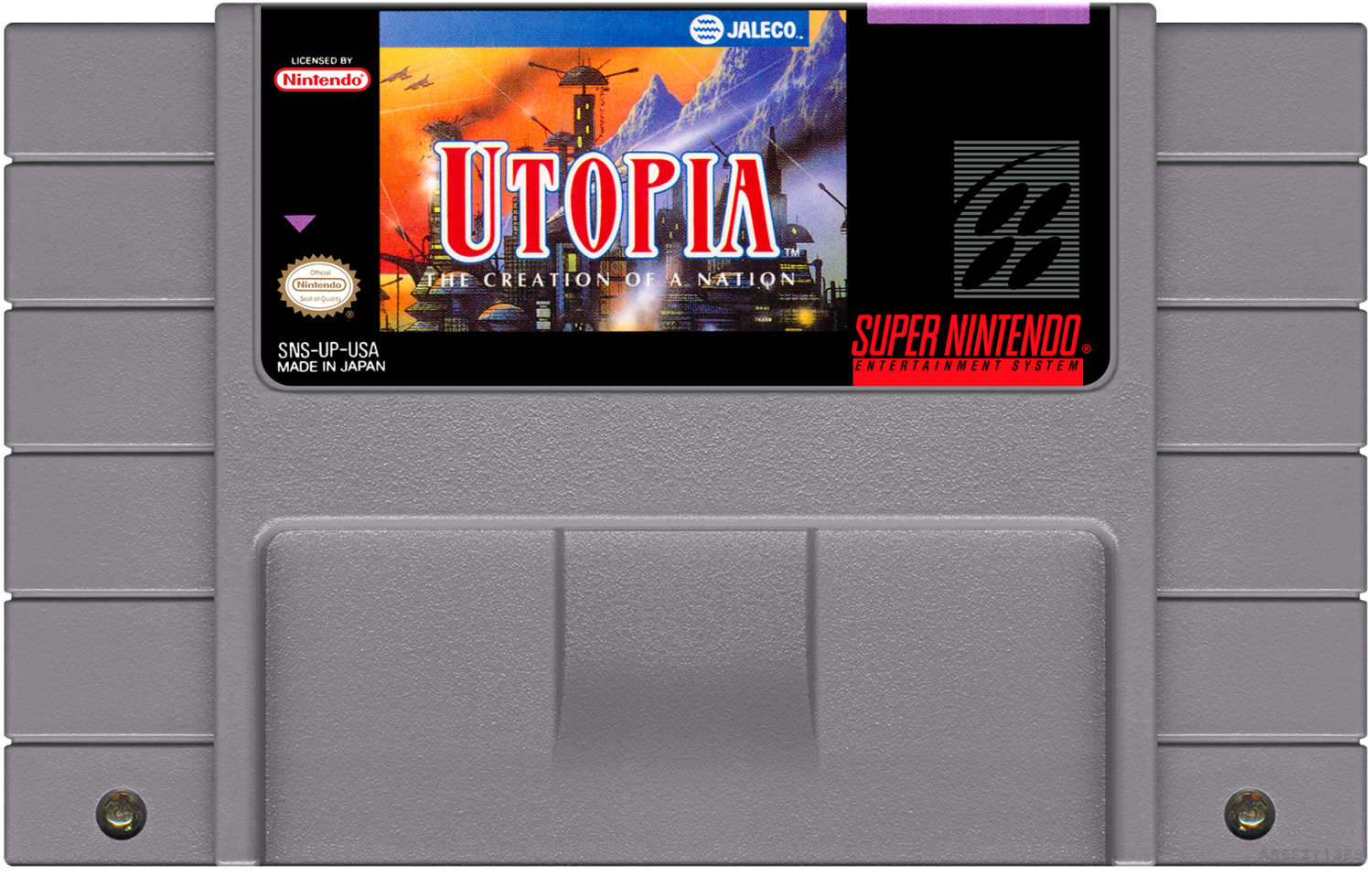 Utopia The Creation of a Nation - (SNES), Condition: Cartridge Only