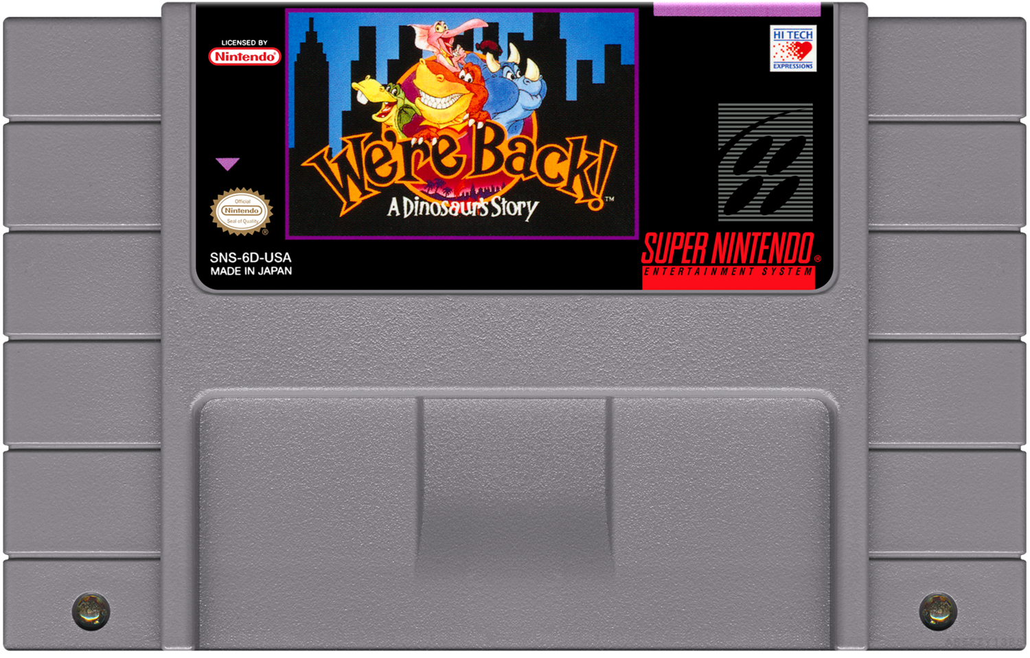 We&#39;re Back A Dinosaur Story - (SNES), Condition: Cartridge Only