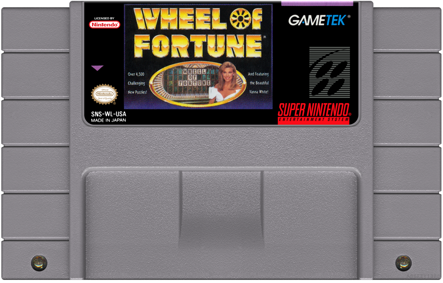 Wheel of Fortune - (SNES), Condition: Cartridge Only