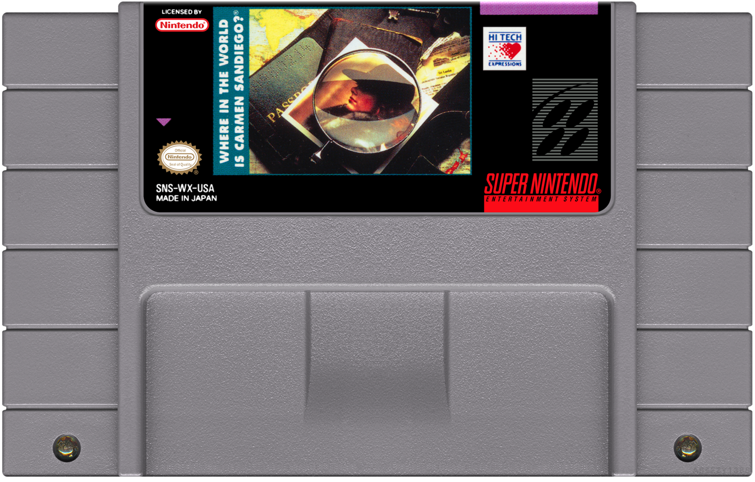 Where in the World is Carmen Sandiego - (SNES), Condition: Cartridge Only