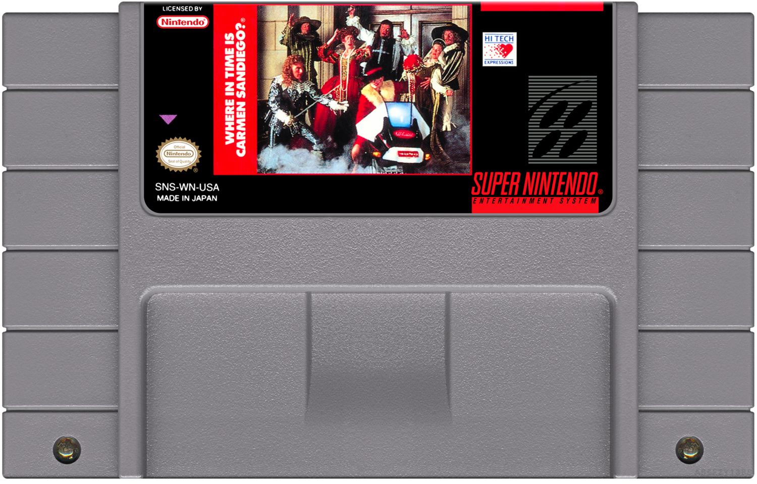 Where in Time is Carmen Sandiego - (SNES), Condition: Cartridge Only