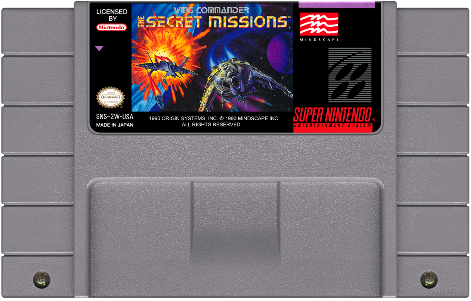 Wing Commander Secret Missions - (SNES), Condition: Cartridge Only