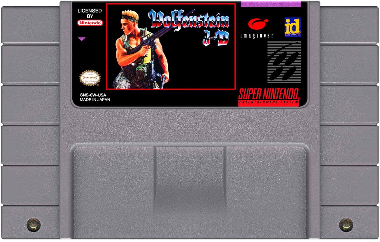 Wolfenstein 3D - (SNES), Condition: Cartridge Only