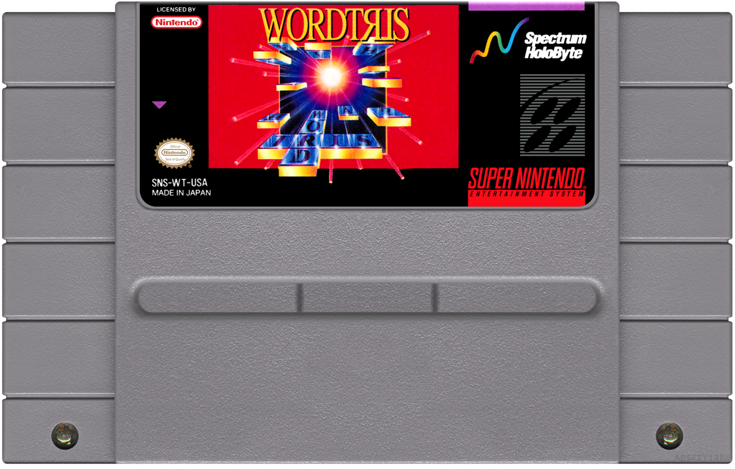 Wordtris - (SNES), Condition: Cartridge Only