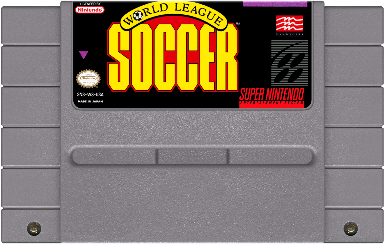World League Soccer - (SNES), Condition: Cartridge Only