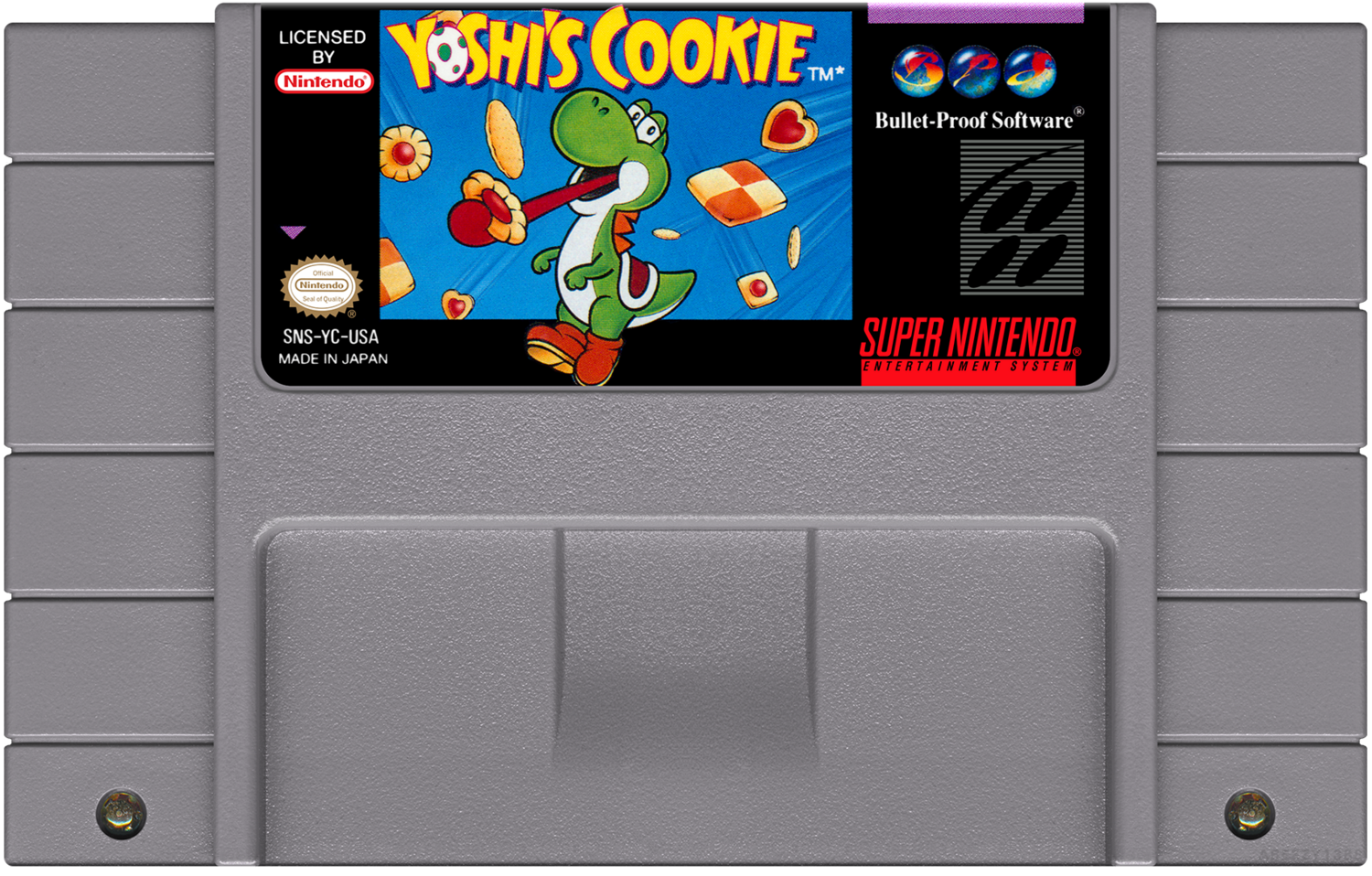 Yoshi&#39;s Cookie - (SNES), Condition: Cartridge Only