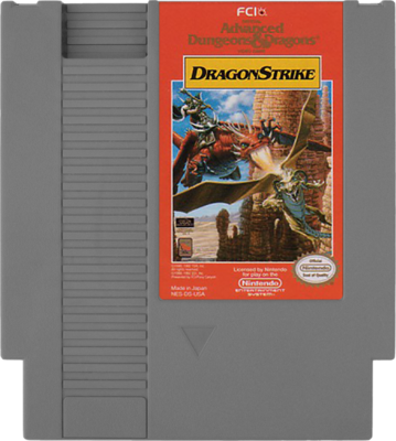 Advanced Dungeons &amp; Dragons Dragon Strike - NES