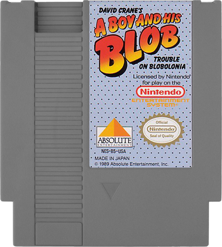 A Boy and His Blob Trouble on Blobolonia - NES, Condition: Cartridge Only
