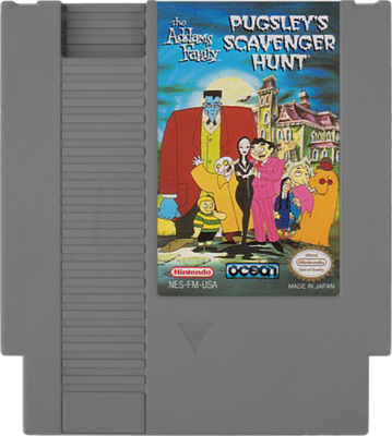 Addams Family Pugsley's Scavenger Hunt - NES