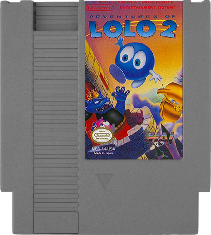 Adventures of Lolo 2 - NES, Condition: Cartridge Only