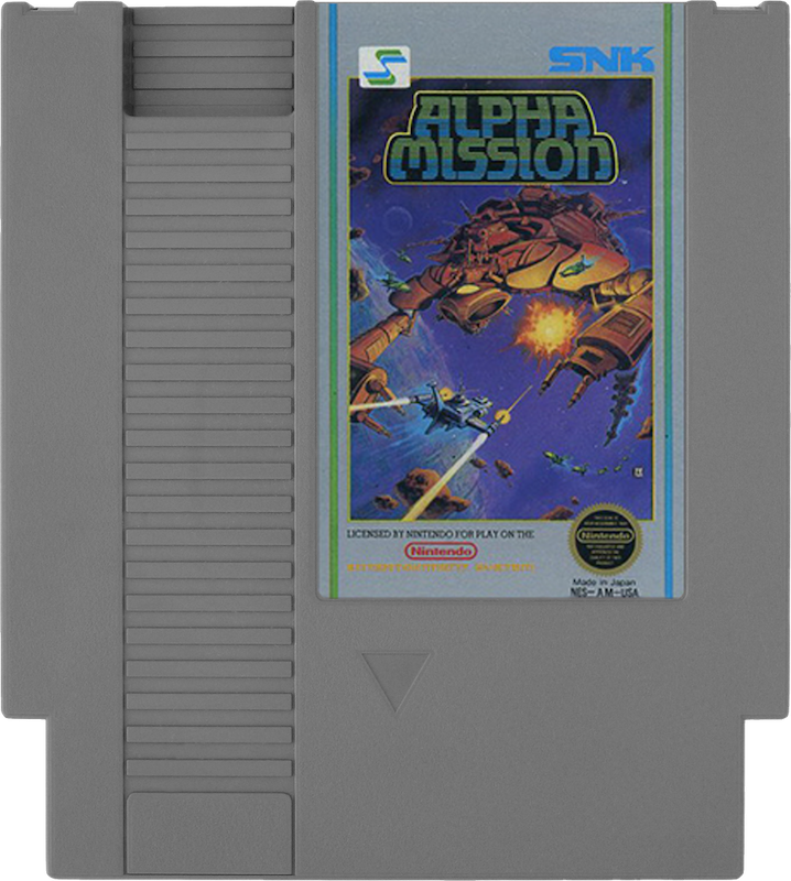 Alpha Mission - NES, Condition: Cartridge Only