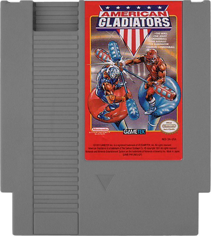 American Gladiators - NES, Condition: Cartridge Only