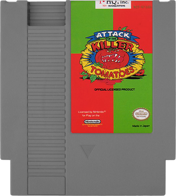 Attack of the Killer Tomatoes - NES, Condition: Cartridge Only