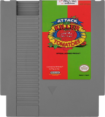 Attack of the Killer Tomatoes - NES
