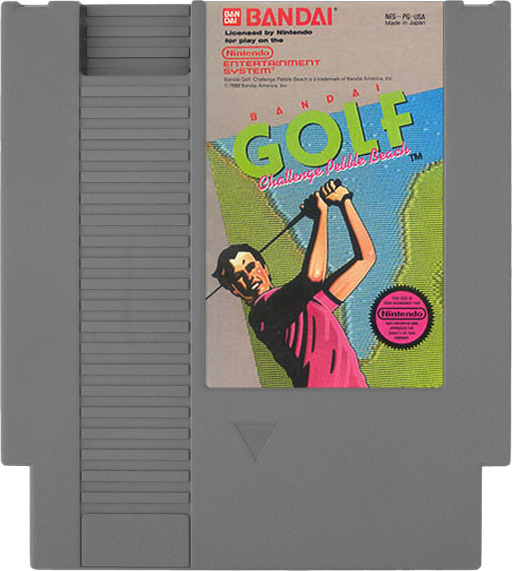 Bandai Golf Challenge Pebble Beach - NES, Condition: Cartridge Only