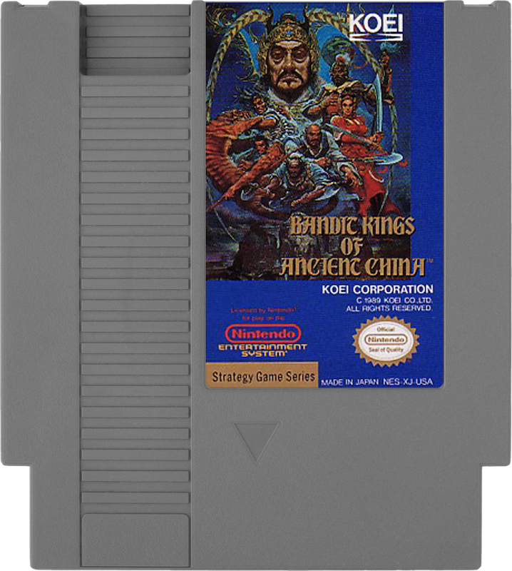 Bandit Kings of Ancient China - NES, Condition: Cartridge Only