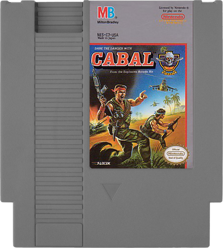 Cabal - NES, Condition: Cartridge Only