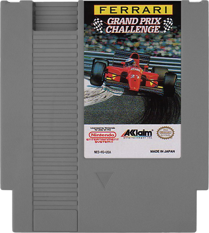Ferrari Grand Prix Challenge - NES, Condition: Cartridge Only