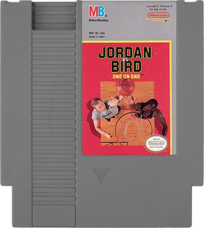 Jordan vs Bird One on One - NES, Condition: Cartridge Only