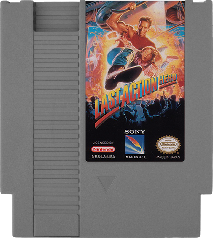 Last Action Hero - NES, Condition: Cartridge Only