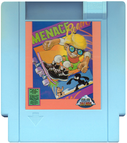 Menace Beach - NES, Condition: Cartridge Only