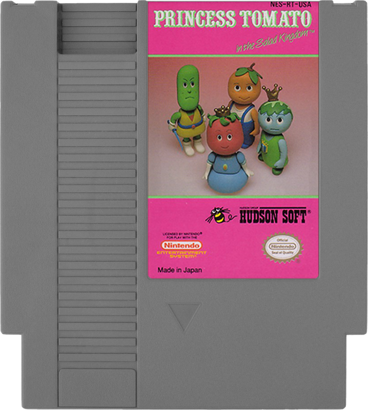 Princess Tomato in the Salad Kingdom - NES, Condition: Cartridge Only