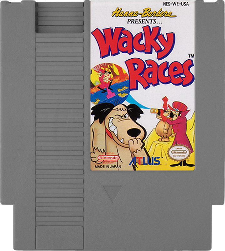 Wacky Races - NES, Condition: Cartridge Only