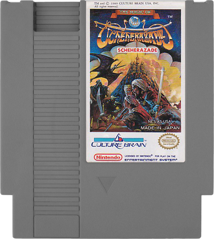 The Magic of Scheherazade - NES, Condition: Cartridge Only