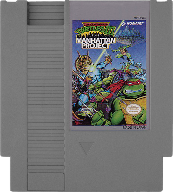 Teenage Mutant Ninja Turtles III The Manhattan Project - NES, Condition: Cartridge Only