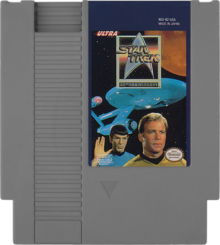 Star Trek 25th Anniversary - NES, Condition: Cartridge Only