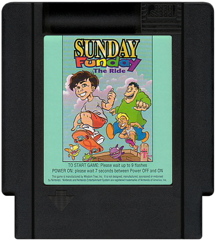 Sunday Funday - NES, Condition: Cartridge Only