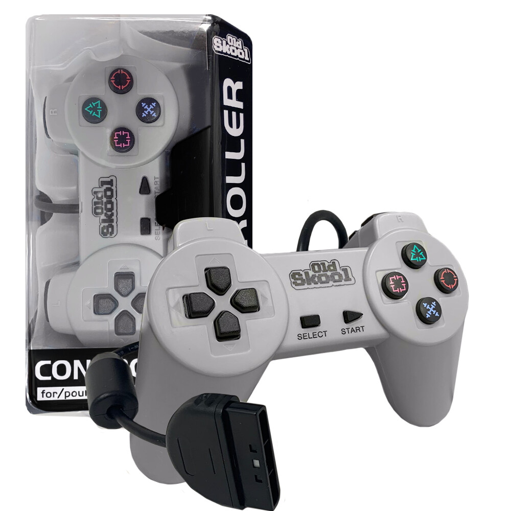 PS1 Wired Controller - Old Skool