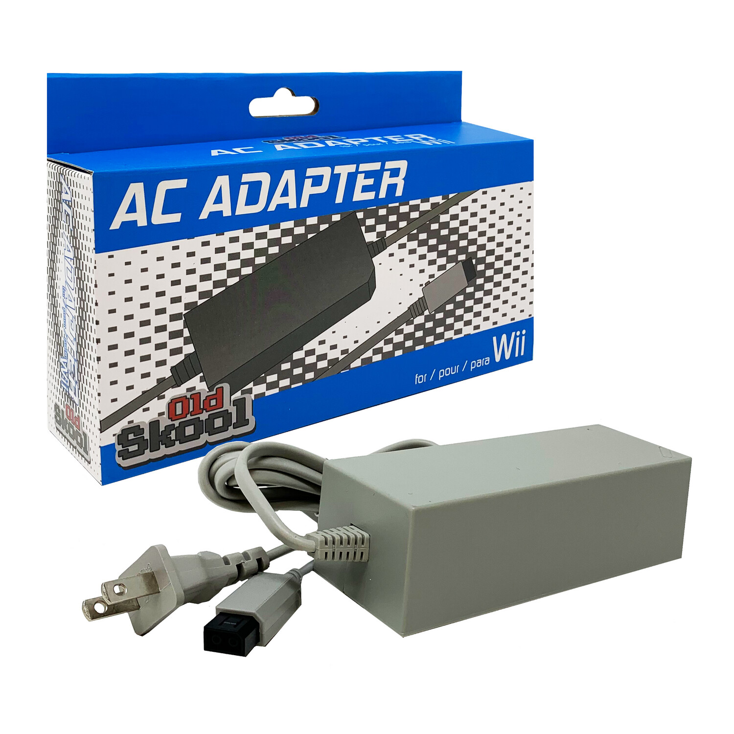 Wii AC Power Adapter - Old Skool