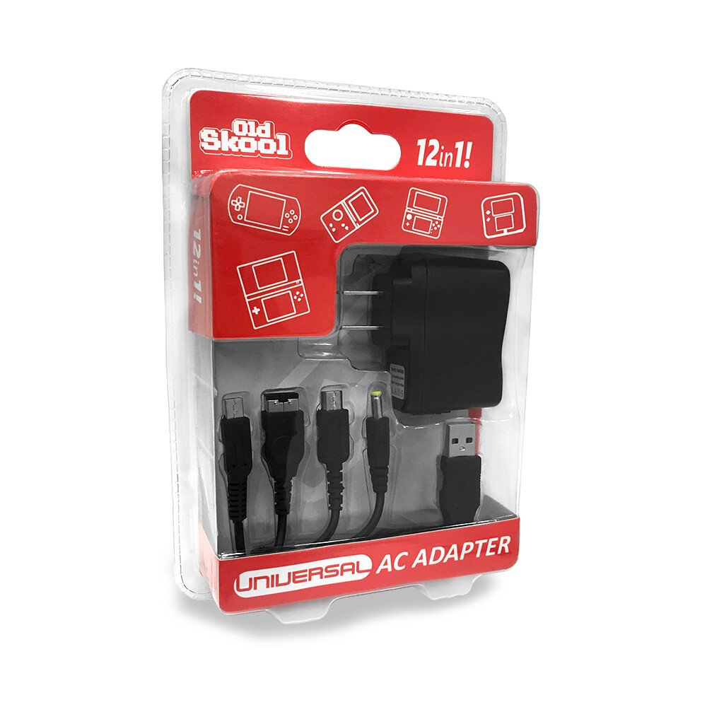 12 in 1 Universal AC Adapter For Handhelds  - Old Skool