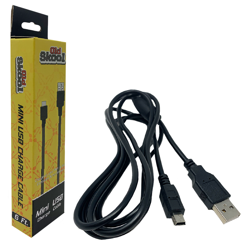 PS3 / PSP Charge Cable (Mini USB) - Old Skool