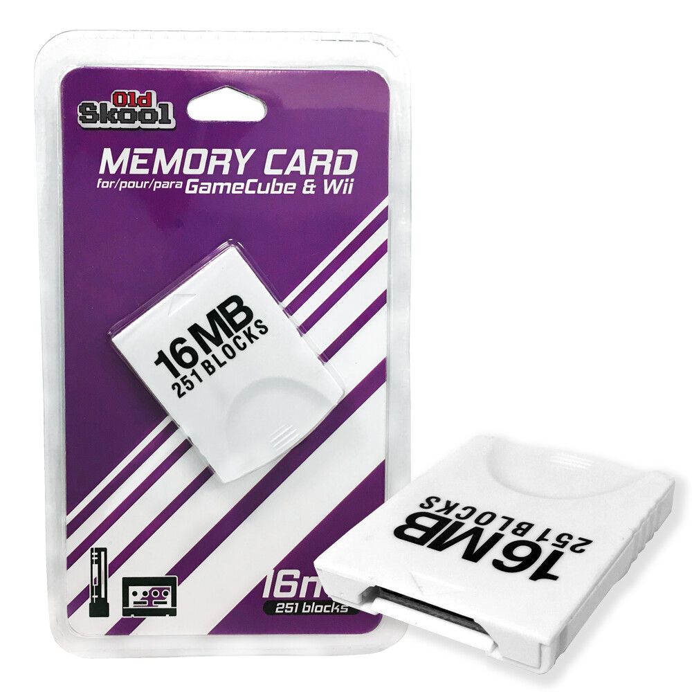 16MB Memory Card (GameCube, Wii) - Old Skool