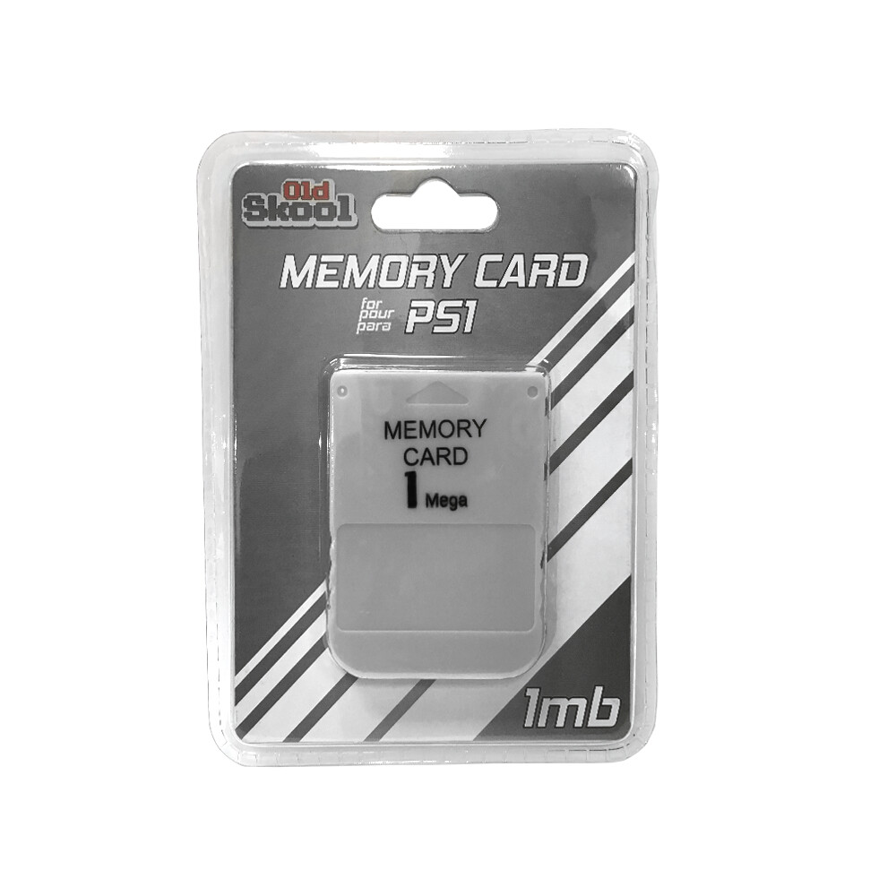 1MB/15 Blocks Memory Card (PS1) - Old Skool