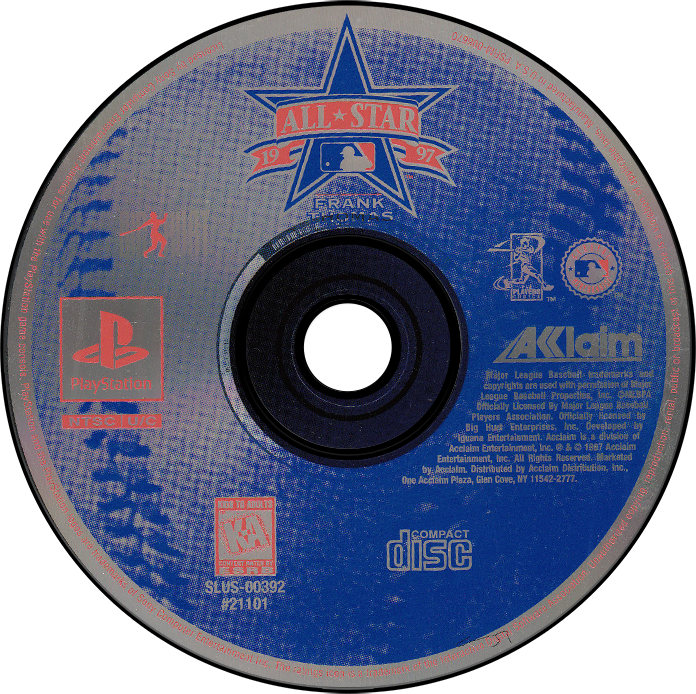All-star Baseball 97 - PS1, Condition: Disc Only