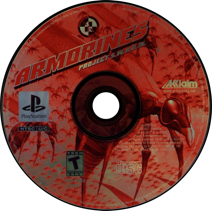 Armorines Project SWARM - PS1, Condition: Disc Only