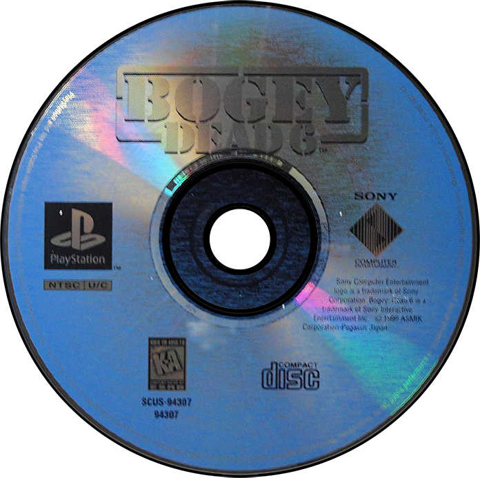 Bogey Dead 6 - PS1, Condition: Disc Only