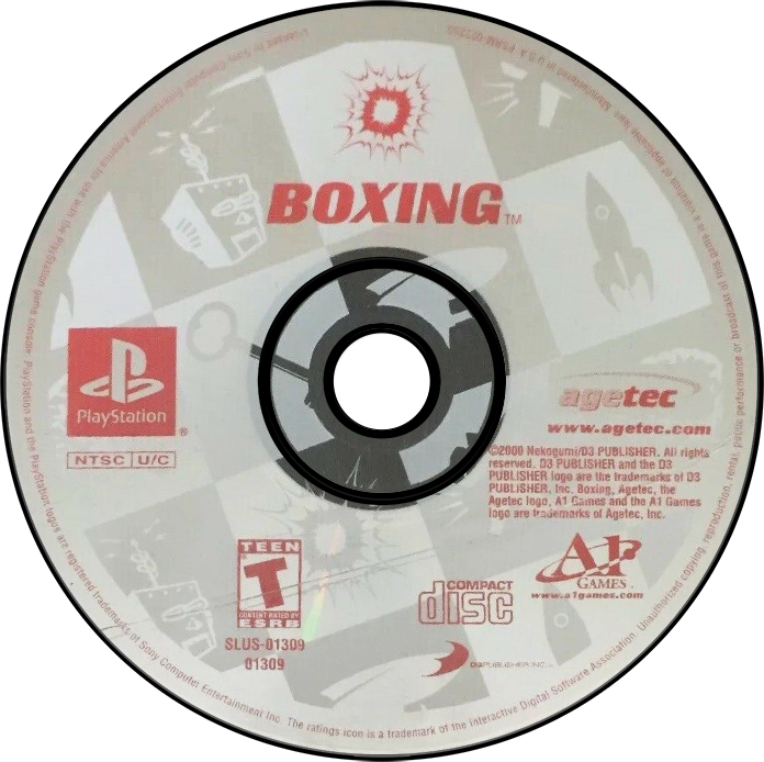 Boxing - PS1, Condition: Disc Only