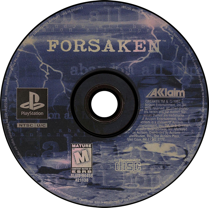 Forsaken - PS1, Condition: Disc Only