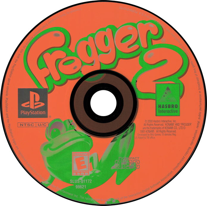 Frogger 2 Swampy&#39;s Revenge [Greatest Hits] - PS1, Condition: Disc Only