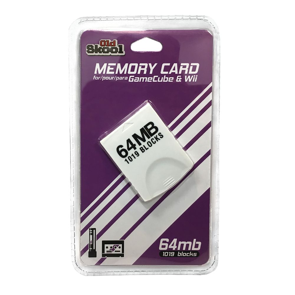 64MB Memory Card (GameCube, Wii) - Old Skool