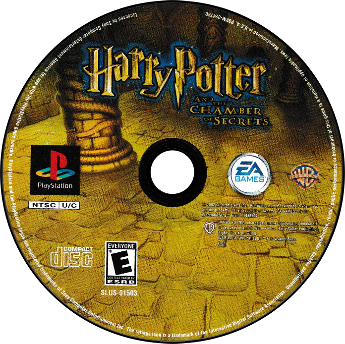 Harry Potter Chamber of Secrets - PS1, Condition: Disc Only