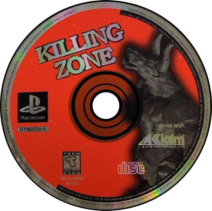 Killing Zone - PS1, Condition: Disc Only